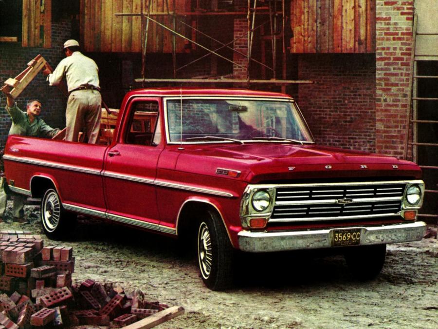  Ford F-100 Ranger Pickup 1968 года  (фото 1 из 3)